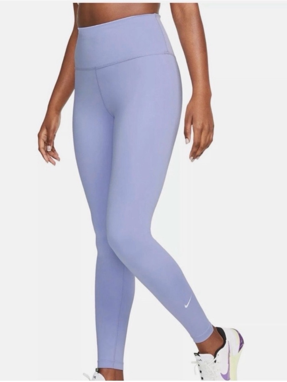 NEW: Nike Dri-Fit Lavender High-Rise Leggings - Women's